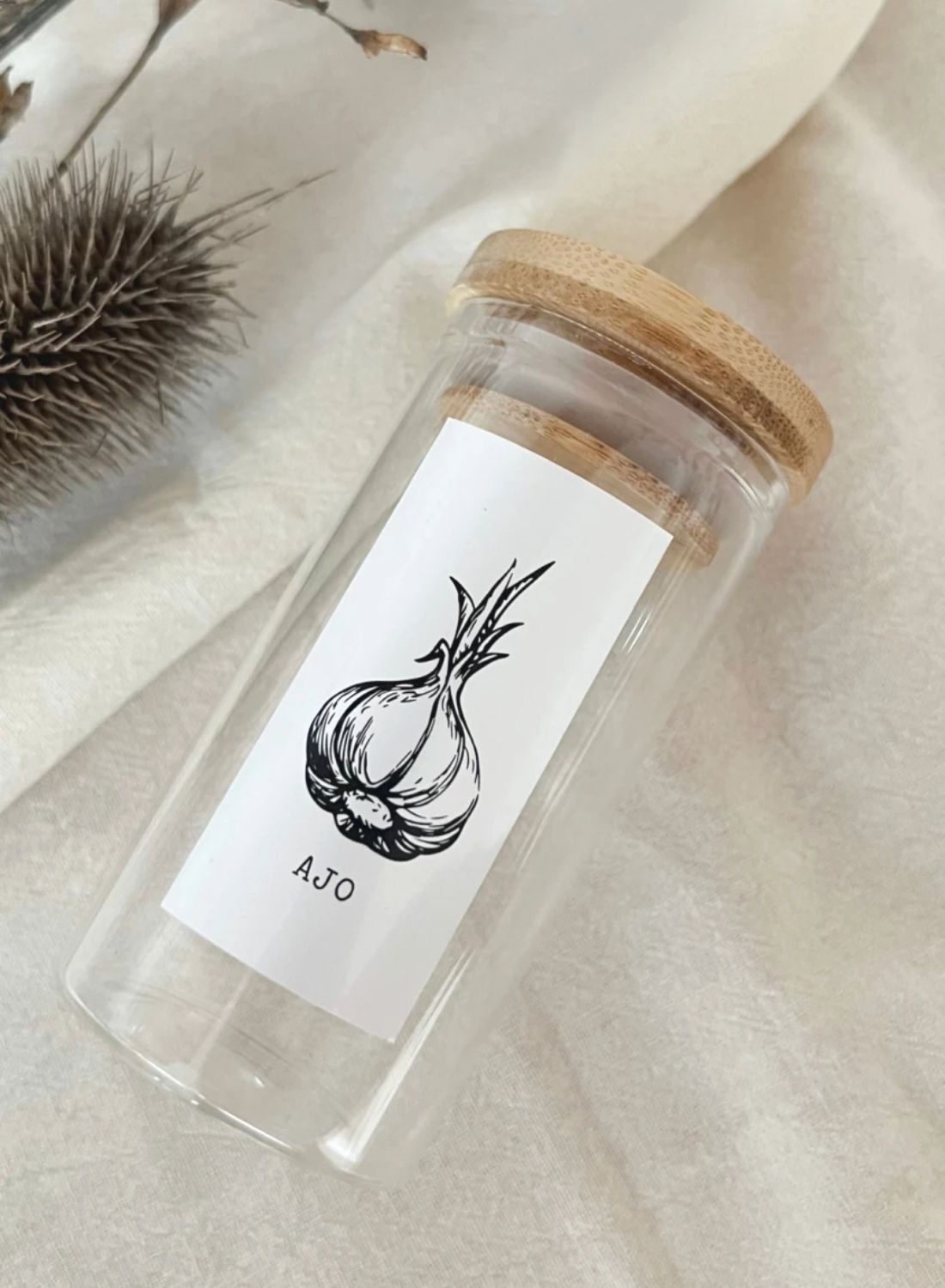 Frasco condimento Ajo