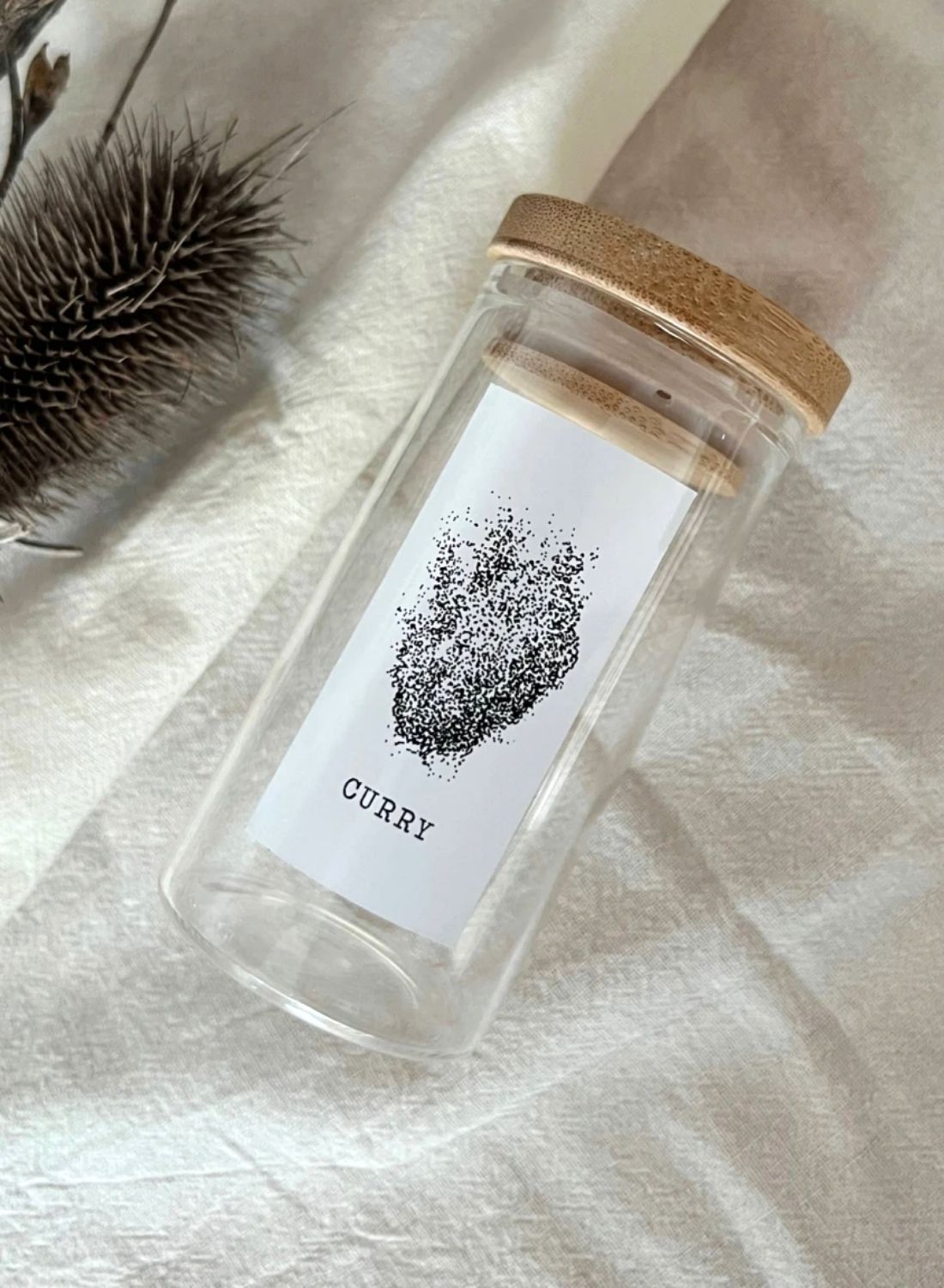 Frasco condimento Curry