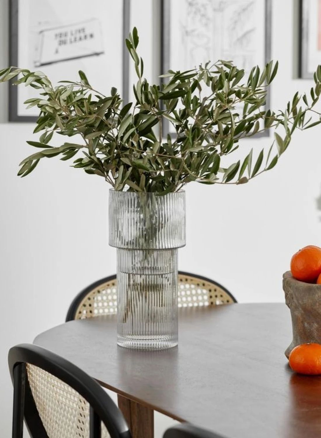 Florero de vidrio Niza