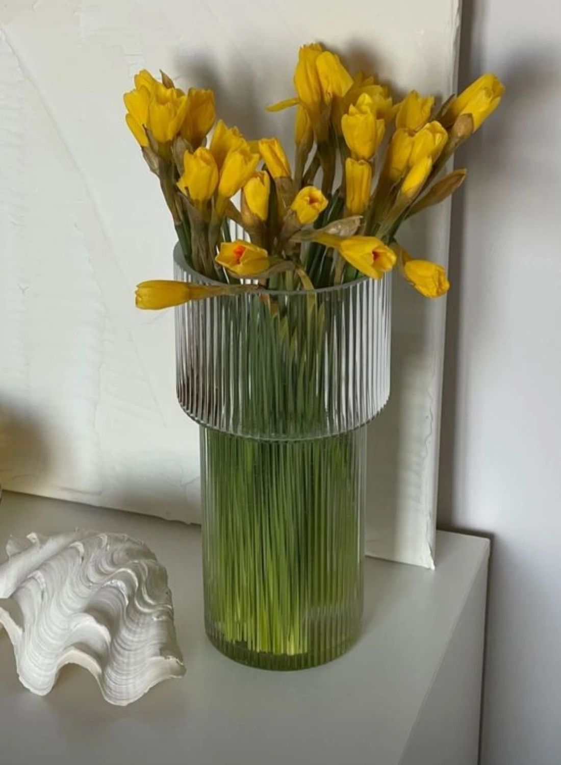 Florero de vidrio Niza