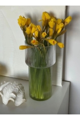 Florero de vidrio Niza