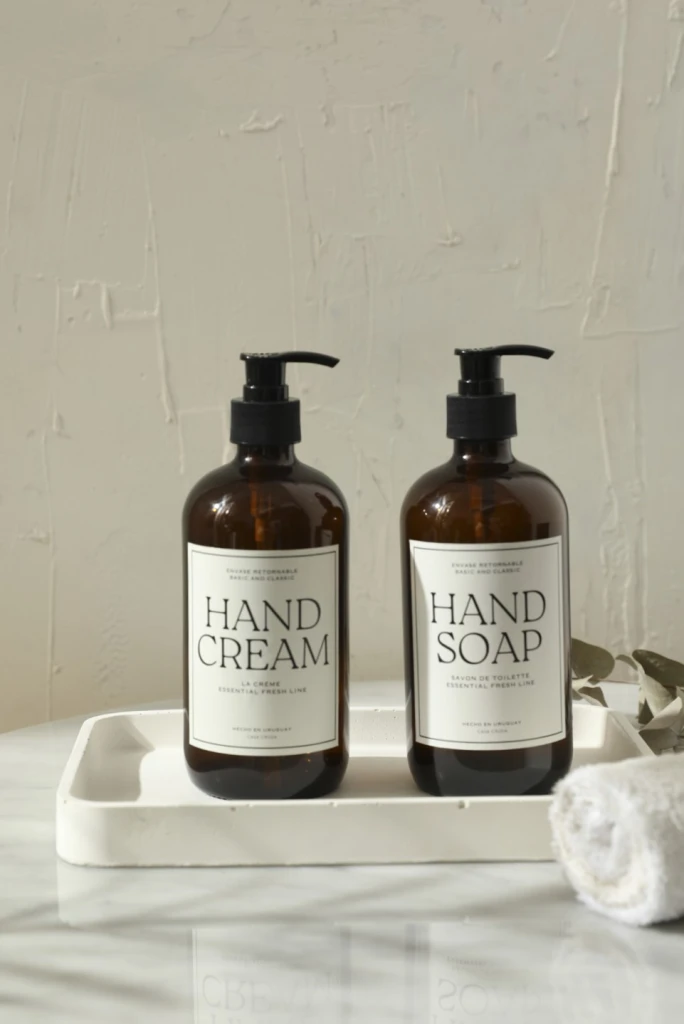 Frasco de vidrio para Crema de manos